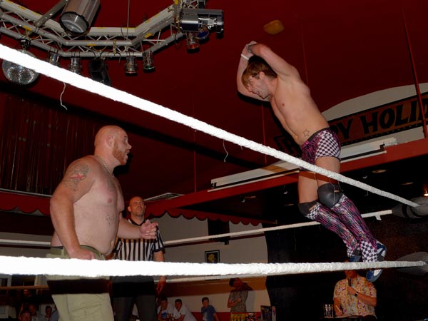 Wrestling at Club Oasis